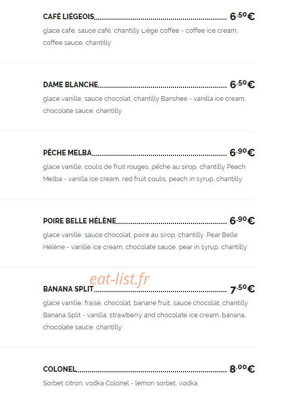 Le Plaza — carte page 16