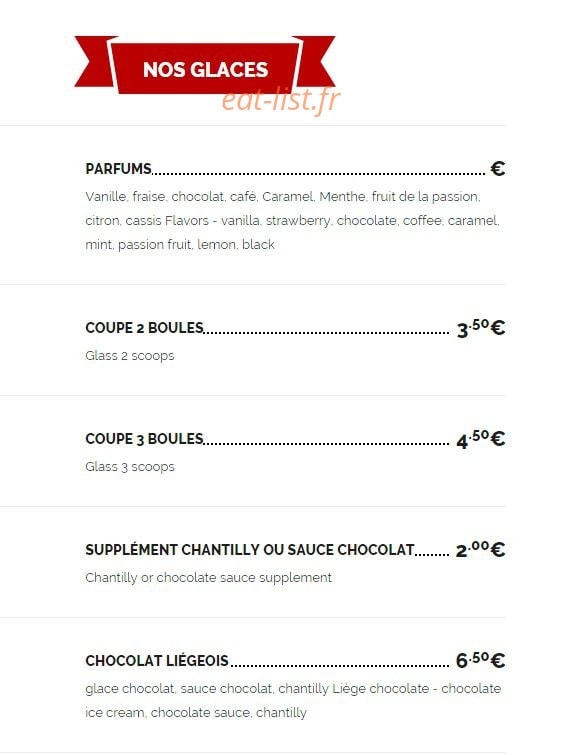 Le Plaza — carte page 15