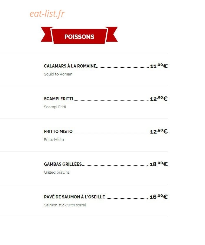 Le Plaza — carte page 13