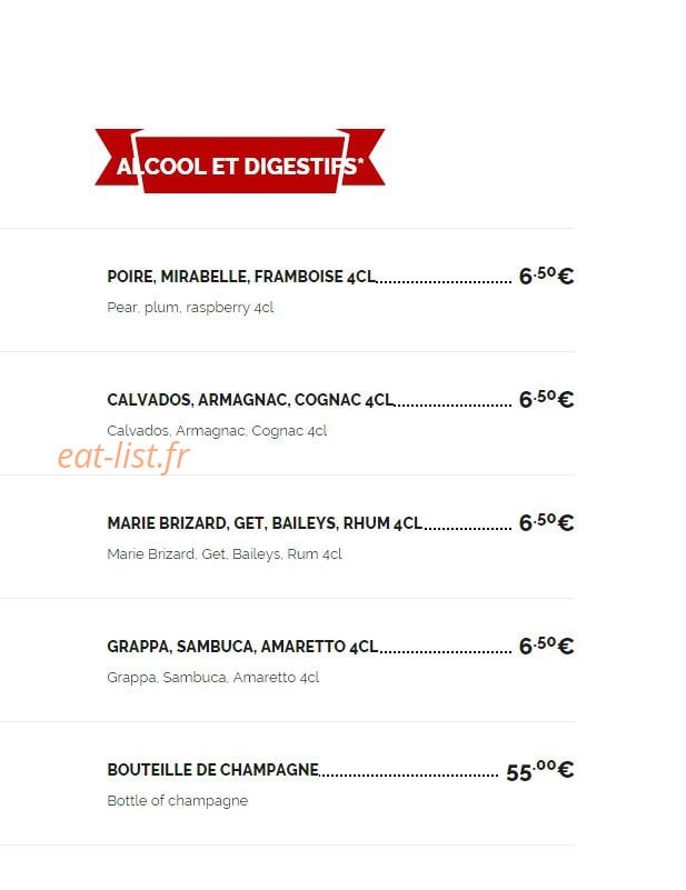 Le Plaza — carte page 19