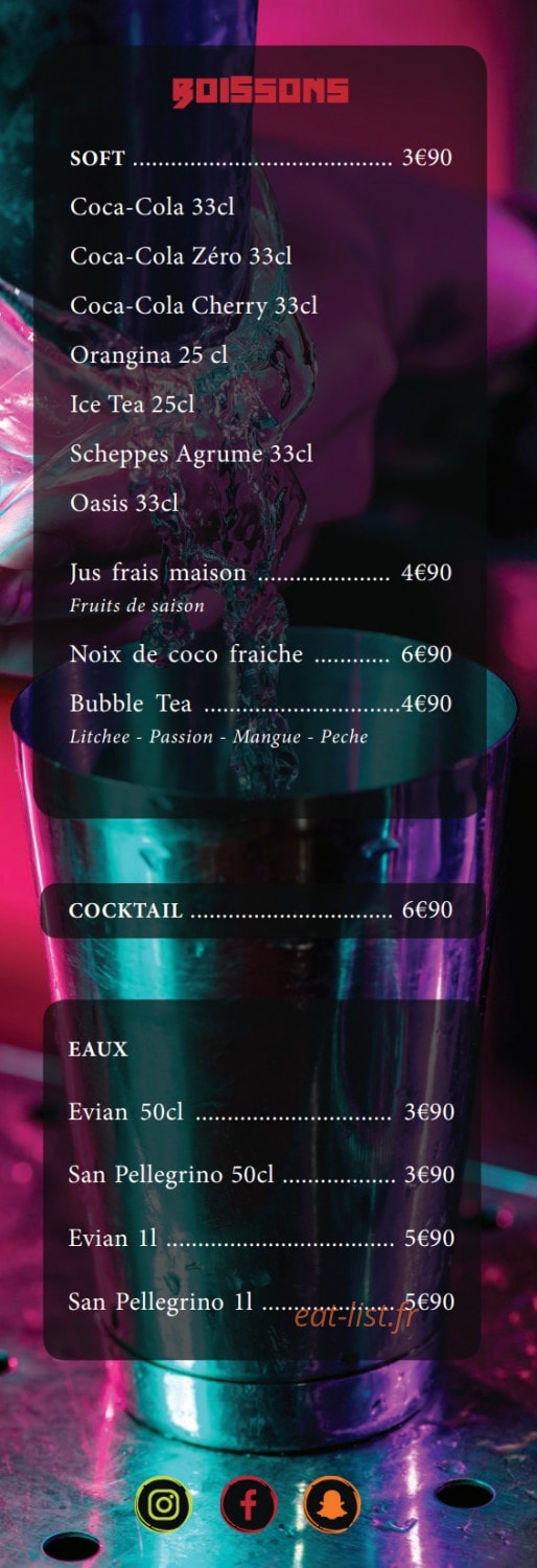 Saon thai food — carte page 9