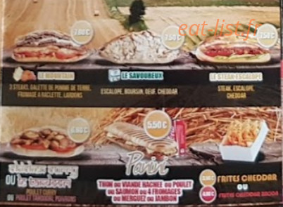 Espace Pizza — carte page 6