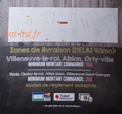 Espace Pizza — carte page 11