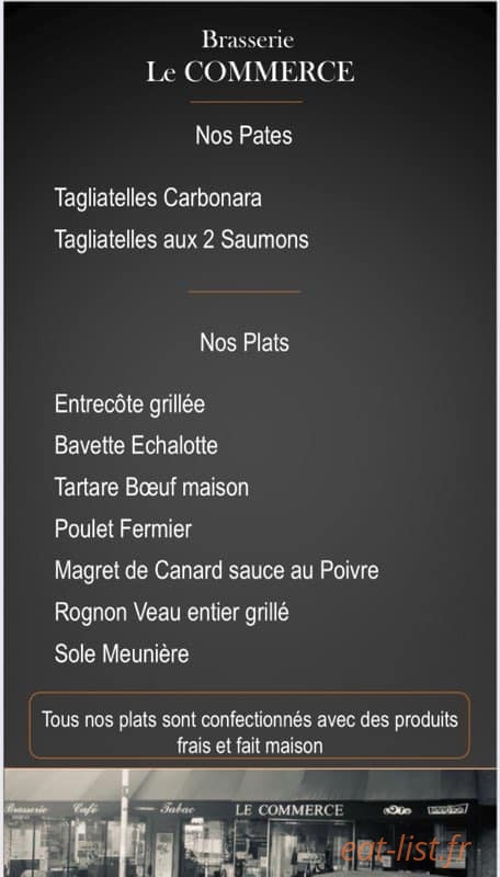 Le Commerce — carte page 4