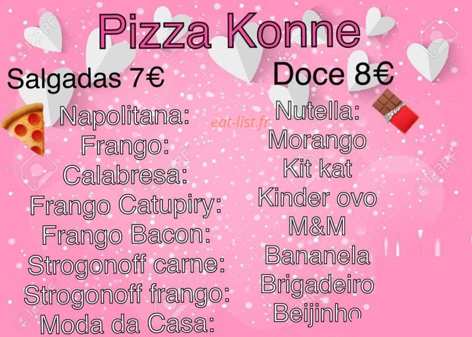 Pizza Konne — carte page 3