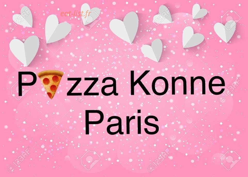 Pizza Konne — carte page 1