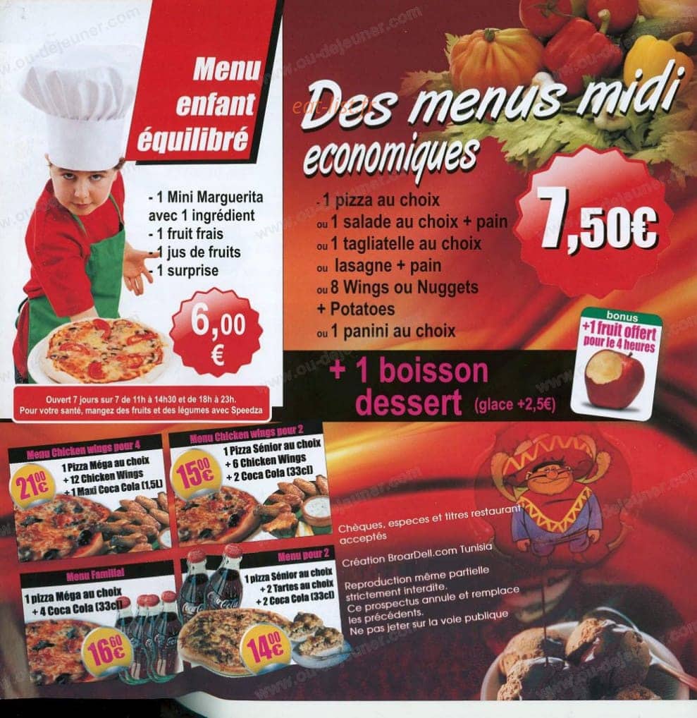Speedza — carte page 3