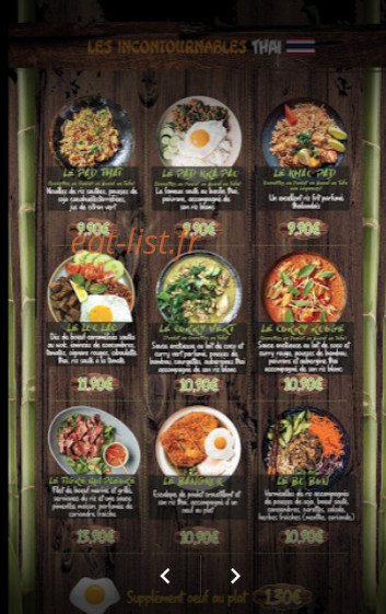 Thai & Co — carte page 3