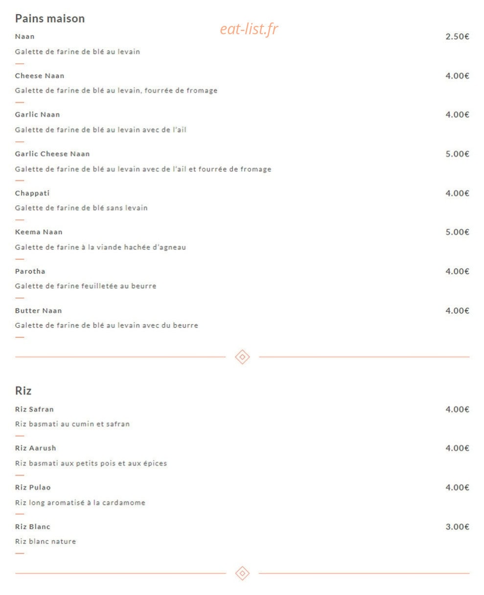 Aarush — carte page 2
