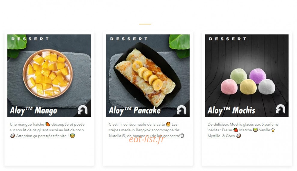 Aloy Thai — carte page 3