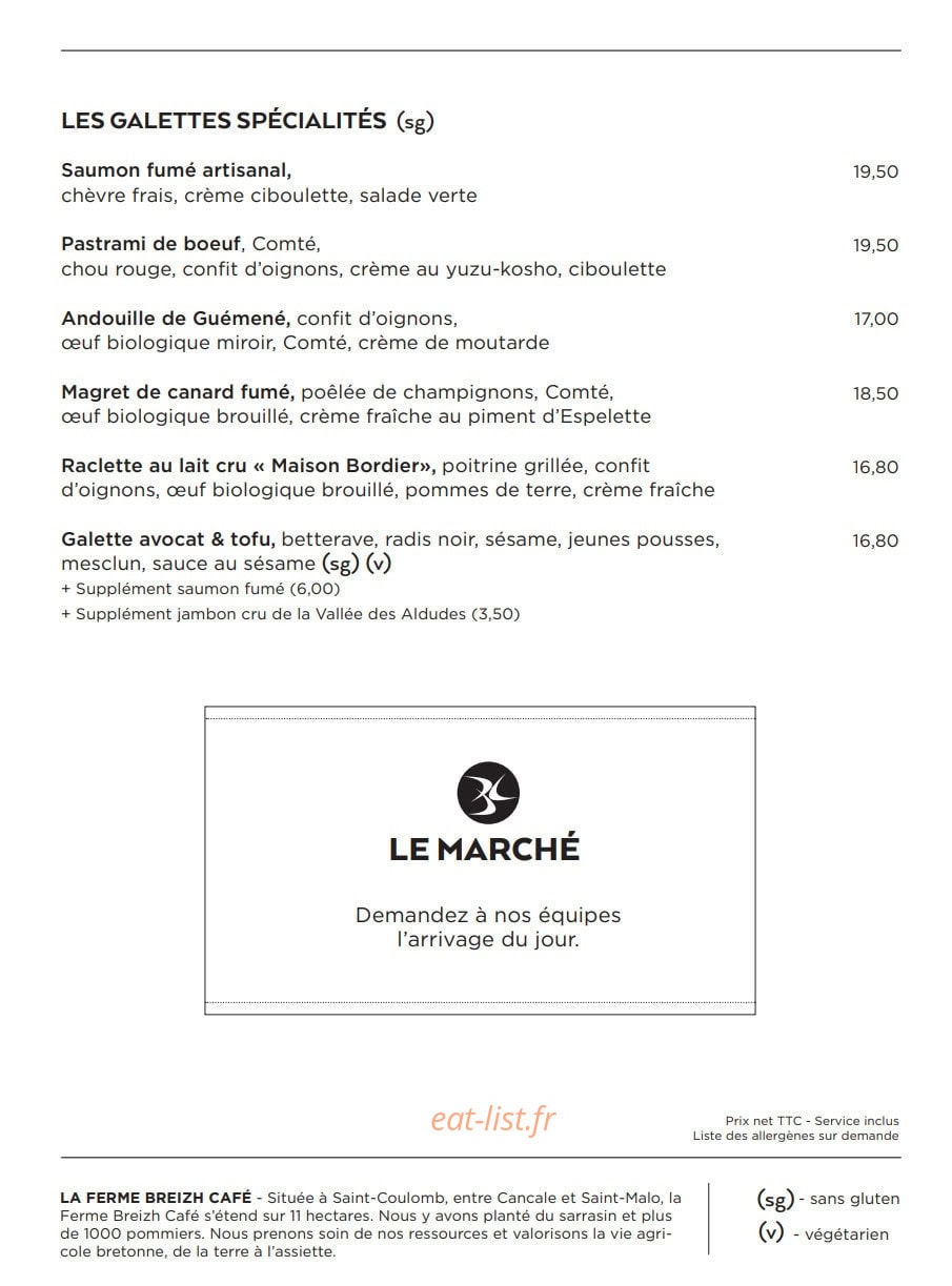Breizh Café — carte page 4