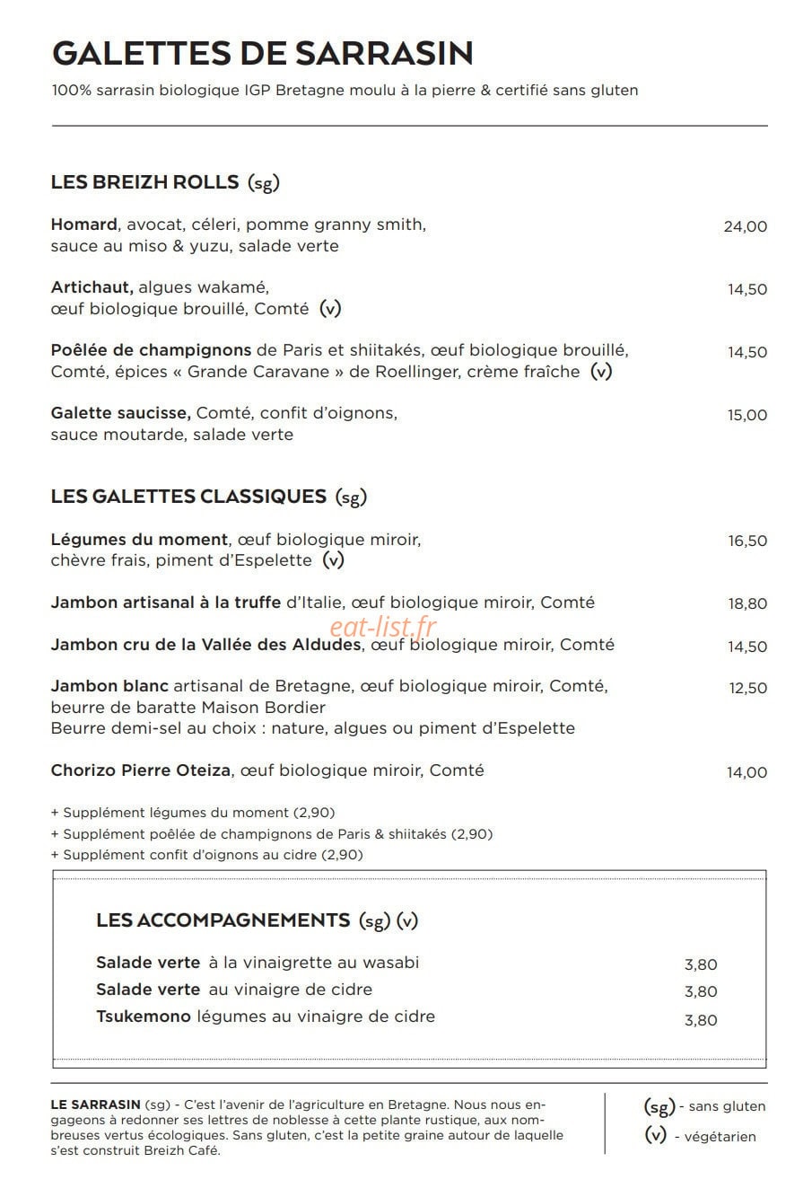 Breizh Café — carte page 3
