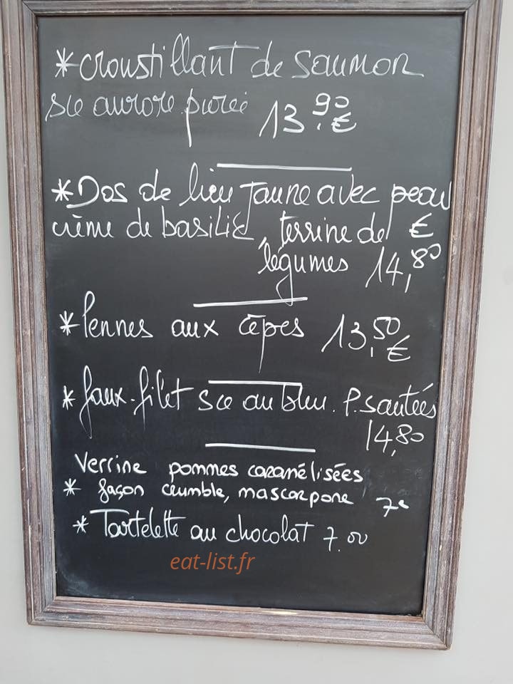 Café de la Mairie — carte page 1