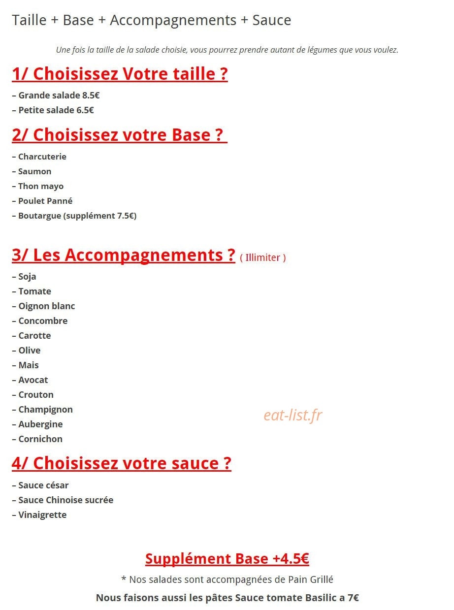 Kash'Croute — carte page 2