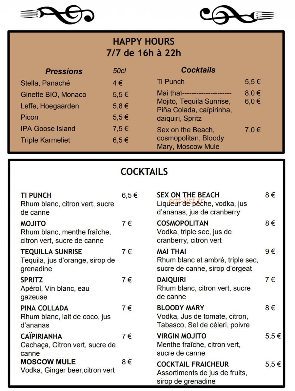 Le Berlioz — carte page 5