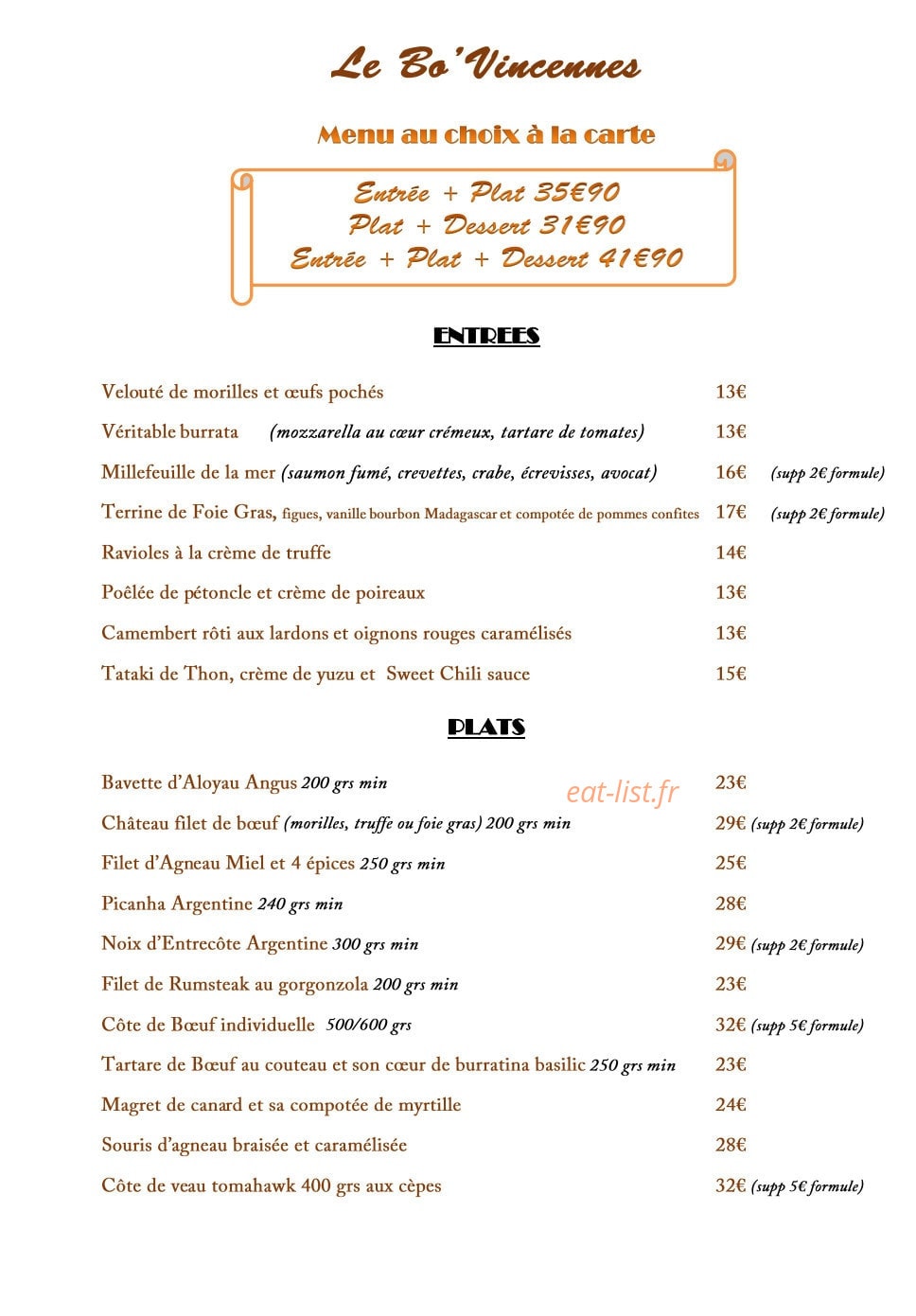 Le BoVincennes — carte page 2