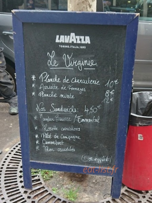 Le Virginie — carte page 1