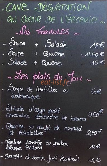 Mademoiselle Amande — carte page 2