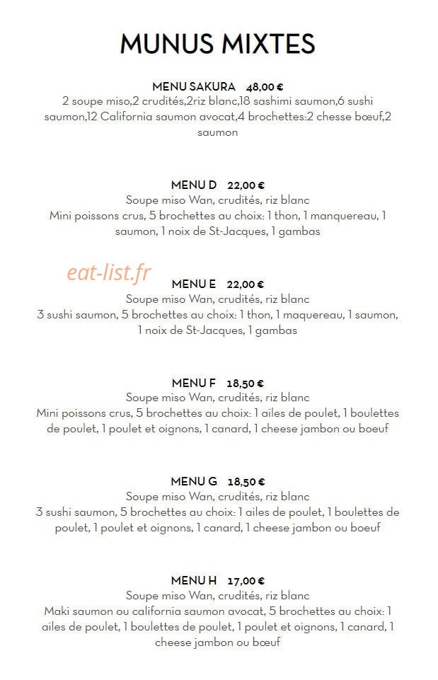 Sakura — carte page 4