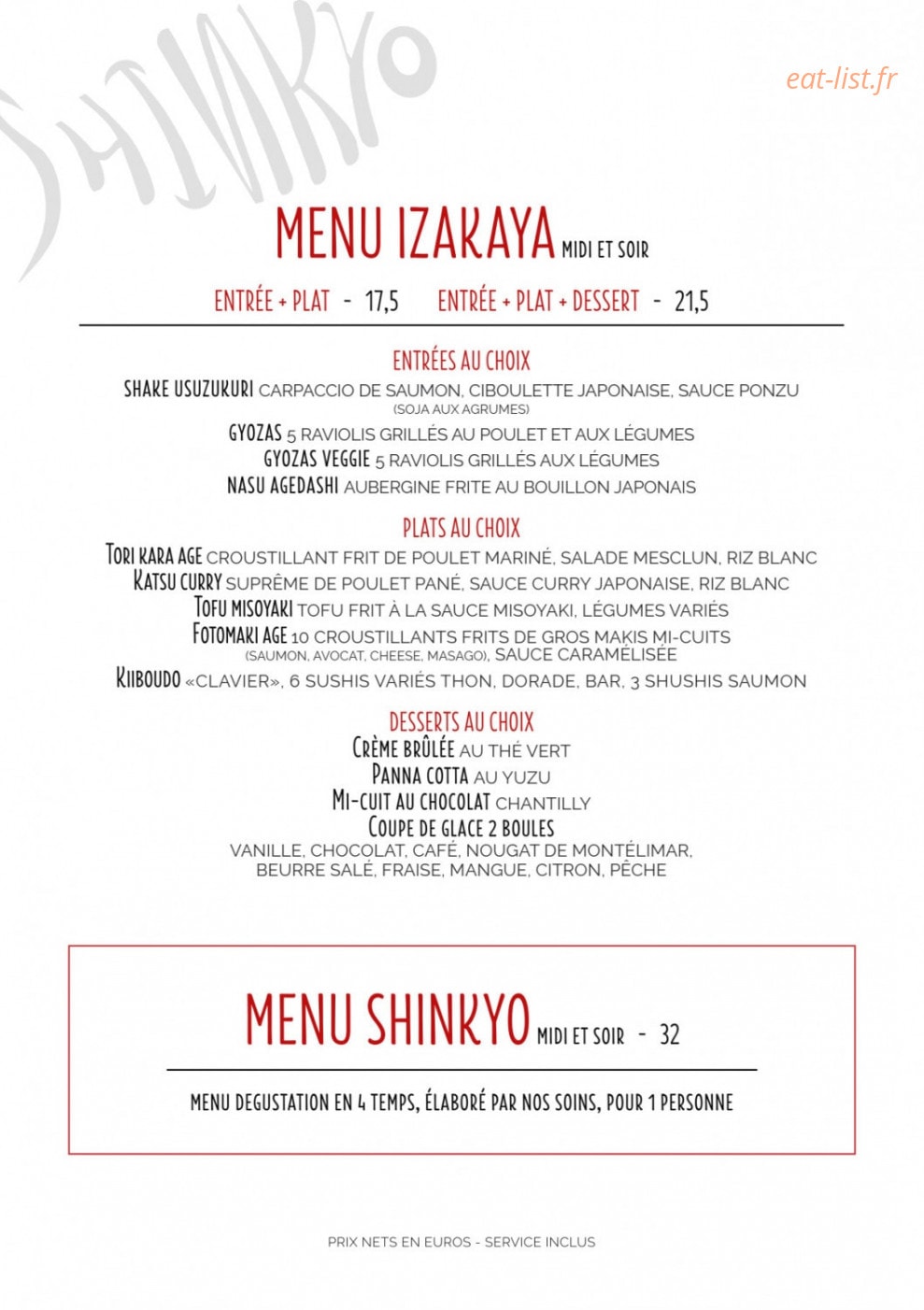 Shinkyo — carte page 5