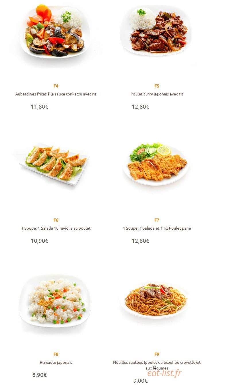 Sushi Fun — carte page 25
