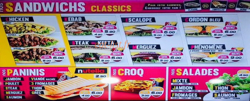 Vincennes Food — carte page 4