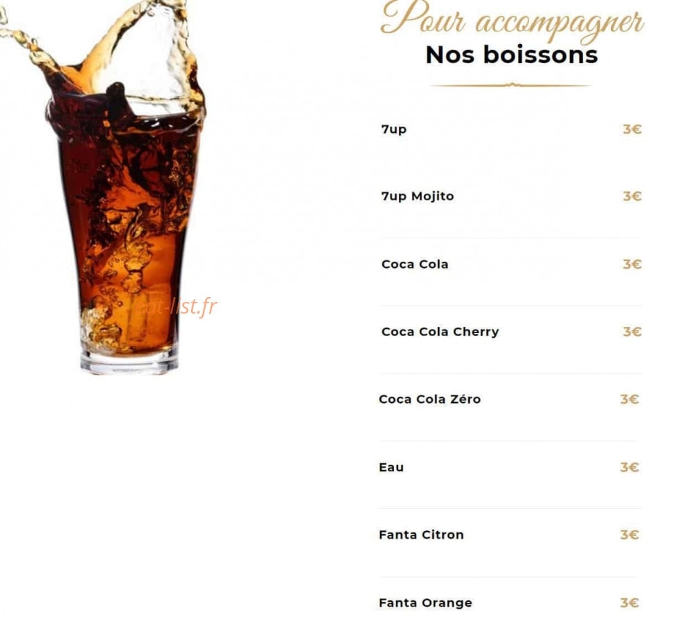 La Brochette Dorée — carte page 6