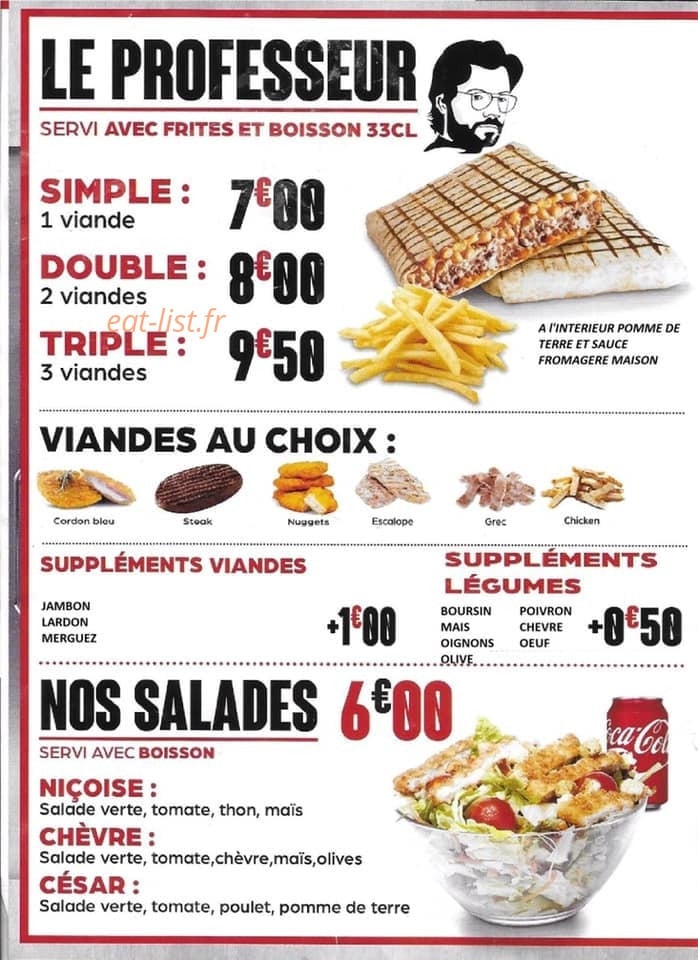 La casa Del Pizza — carte page 5