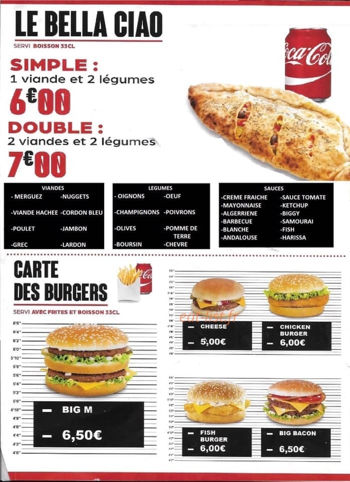 La casa Del Pizza — carte page 3