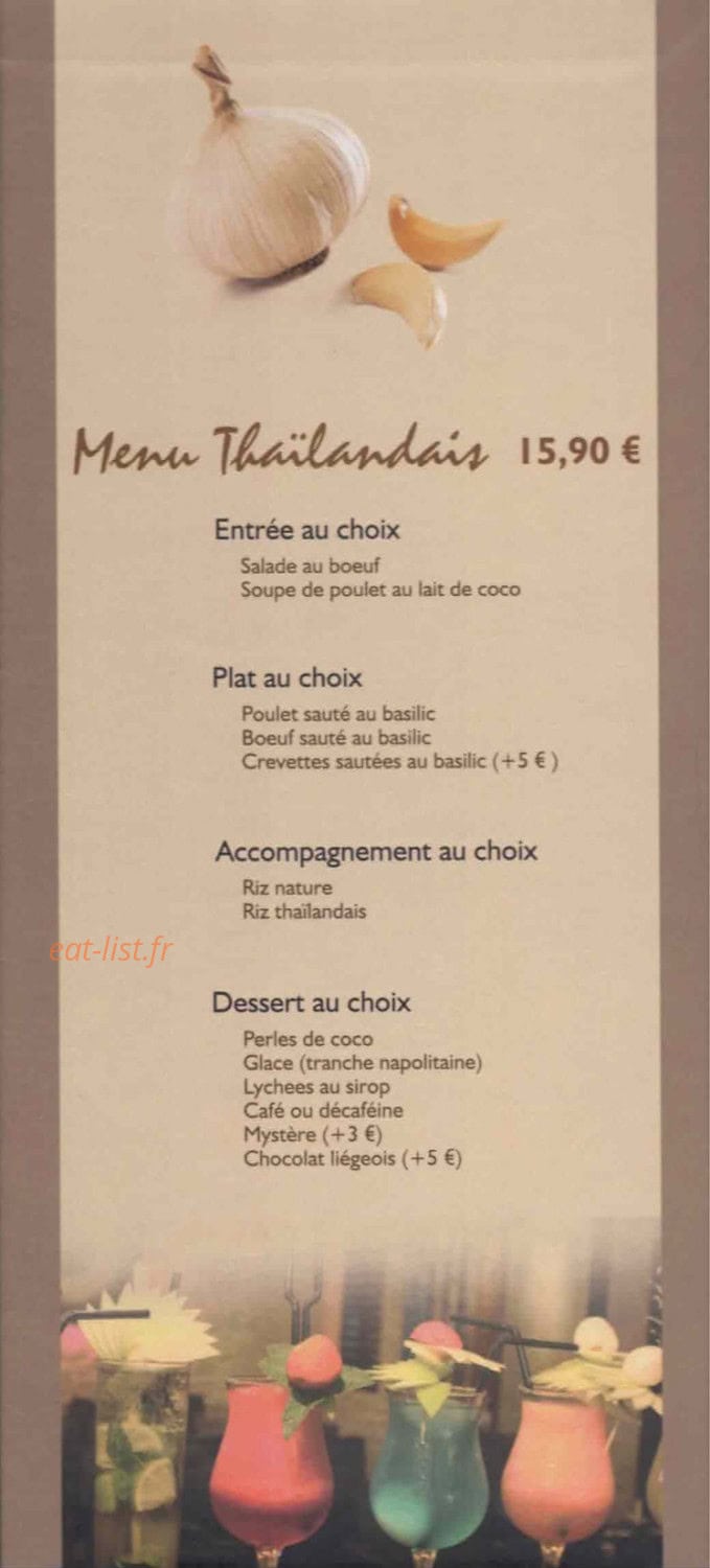 Belle Asie — carte page 6