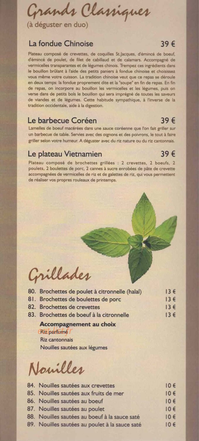 Belle Asie — carte page 3
