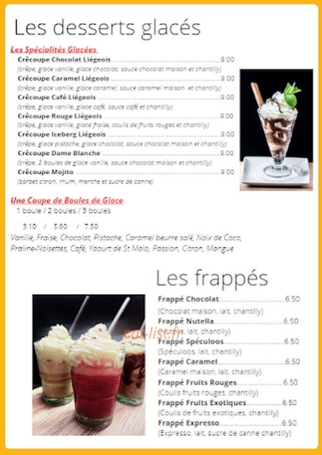 Crêpe by Crêpe — carte page 5