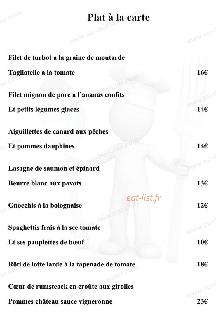 Domichef — carte page 2