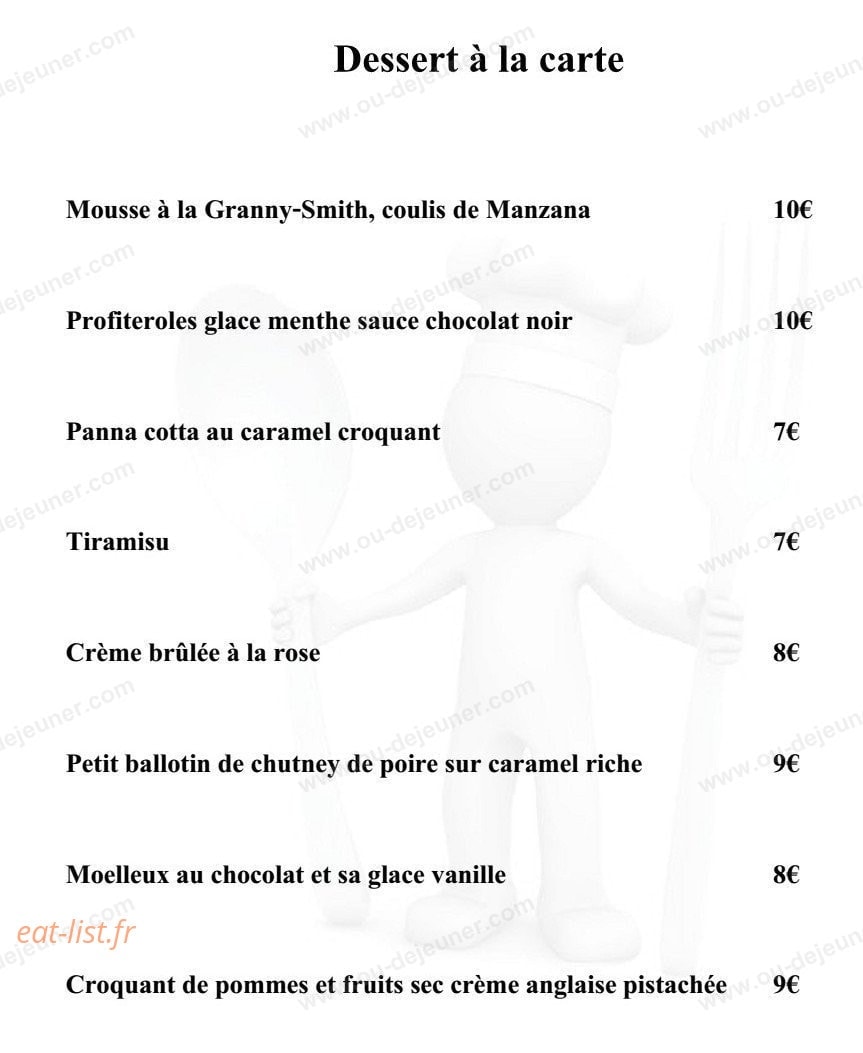 Domichef — carte page 3