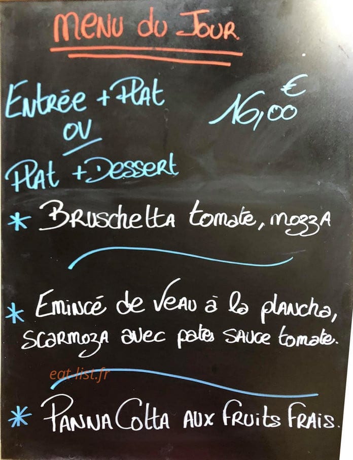 L'Osteria-Ciociara — carte page 1