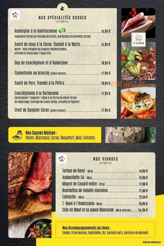 La Cantine de Thiais — carte page 5