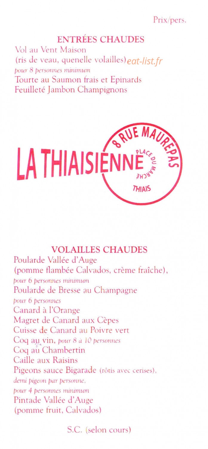 La Thiaisienne — carte page 3
