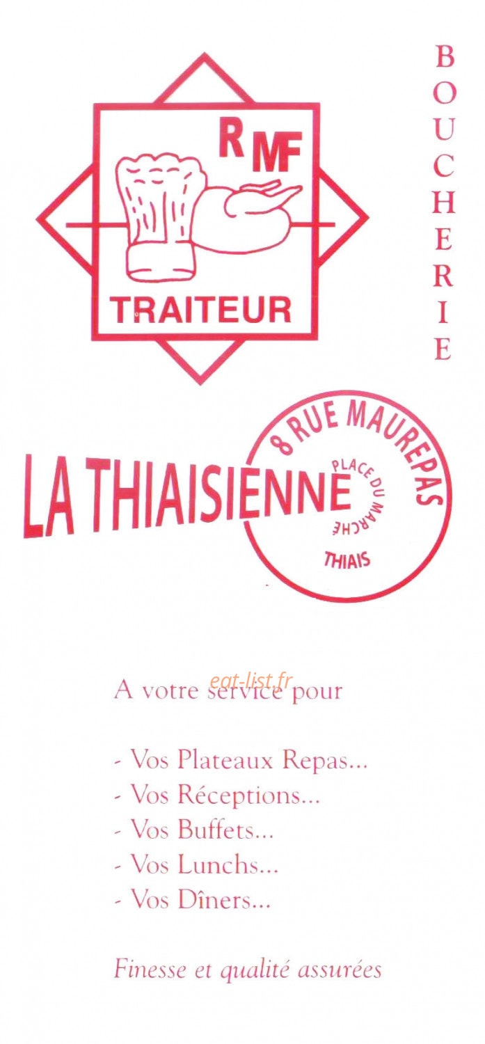 La Thiaisienne — carte page 1