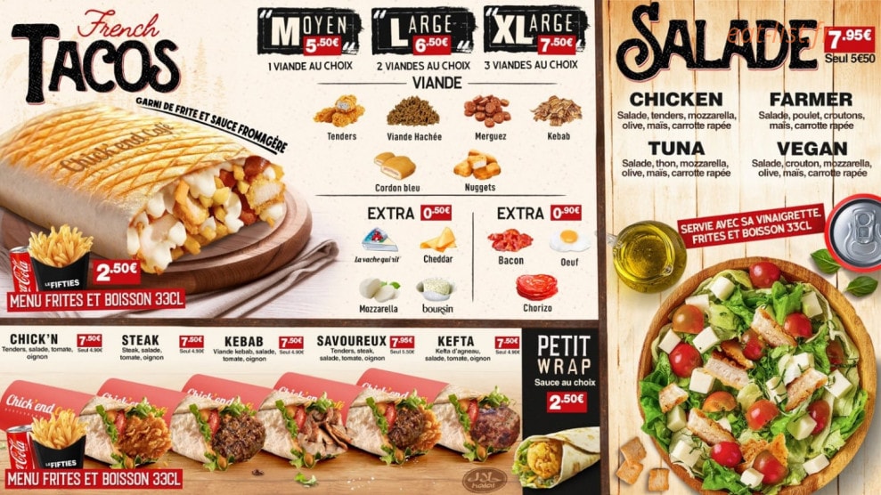 Le Fifties — carte page 4