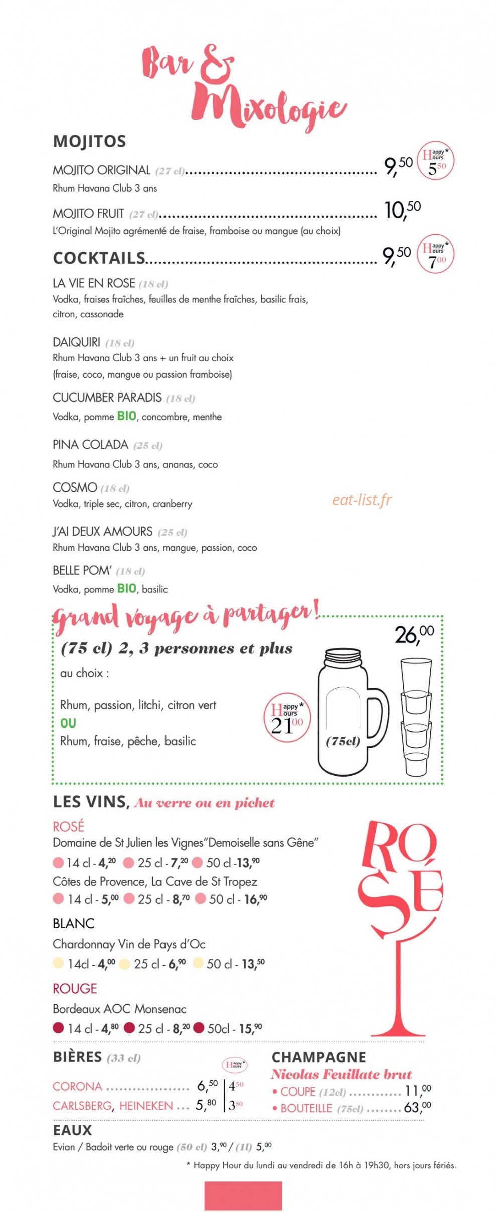 Le paradis du fruit — carte page 3