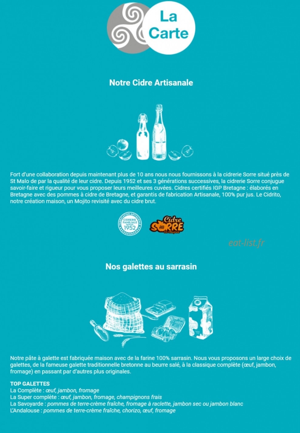 Le Trisk'L — carte page 1