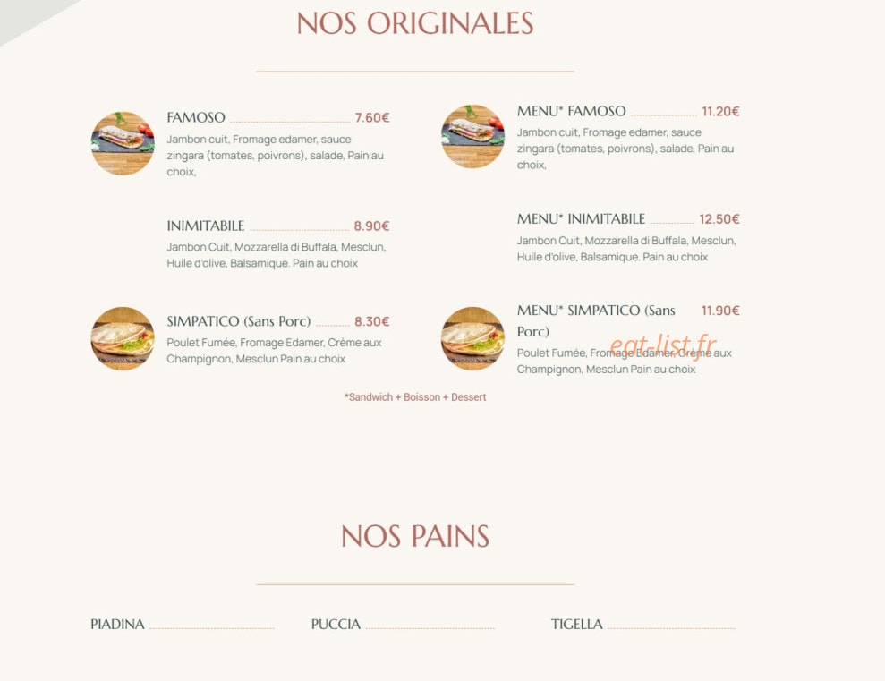 Lunicco — carte page 2