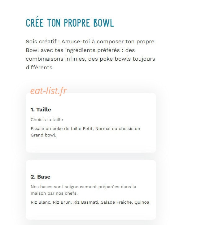 Poke House — carte page 1