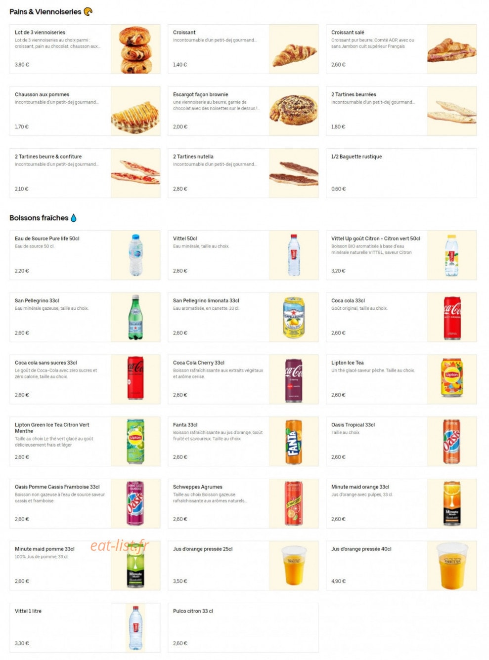 Pomme de Pain — carte page 5