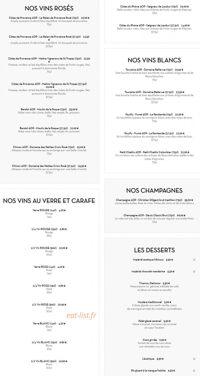 Pum Thaï — carte page 7