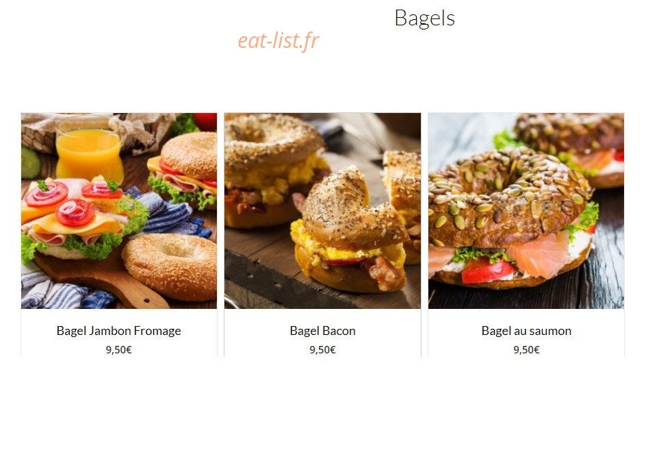 House of burgers — carte page 2