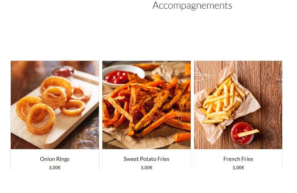 House of burgers — carte page 3