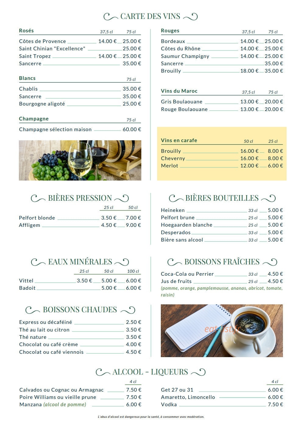 La Mascotte — carte page 4
