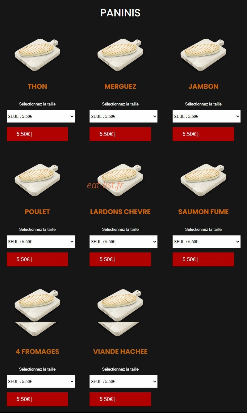 Allo pizza — carte page 13