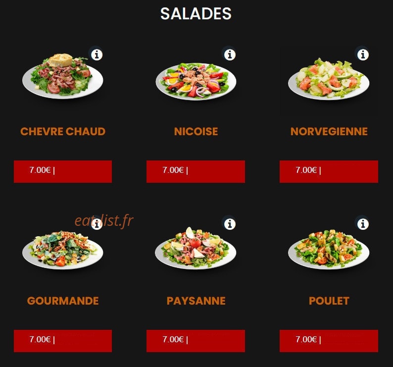 Allo pizza — carte page 15